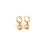 Boucles d'oreilles REVEL NACRE