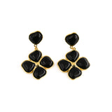 Boucles d'oreilles SHANNON NOIRE