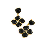 Boucles d'oreilles SHANNON NOIRE