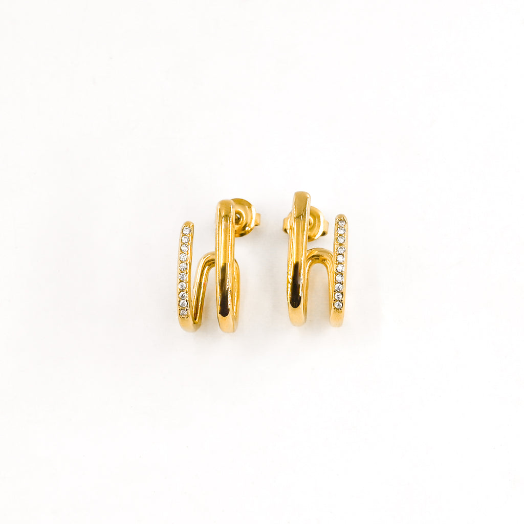 Boucles d'oreilles SILVANE