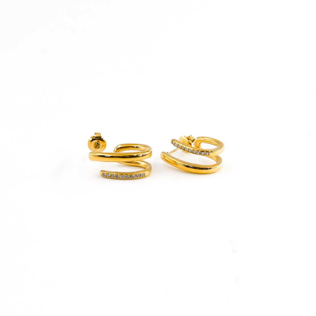 Boucles d'oreilles SILVANE