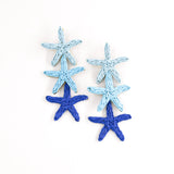 Boucles d'oreilles UNIMA BLEU