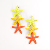 Boucles d'oreilles UNIMA ORANGE