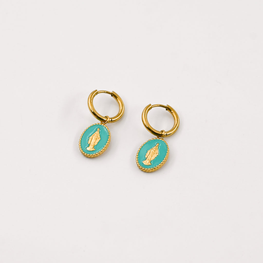 Boucles d'oreilles VADO TURQUOISE