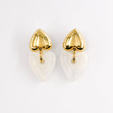 Boucles d'oreilles ZELMAÉ BLANC