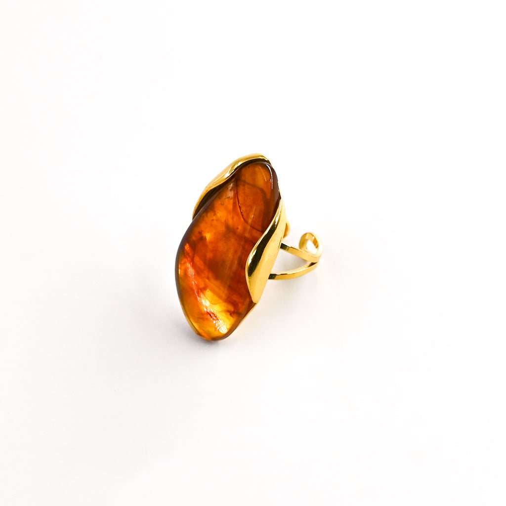 Bague ABELIE AMBRE