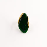 Bague ABELIE VERT FONCÉ