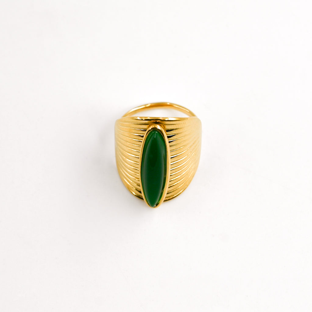 Bague ANARA VERT