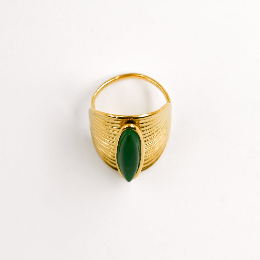 Bague ANARA VERT