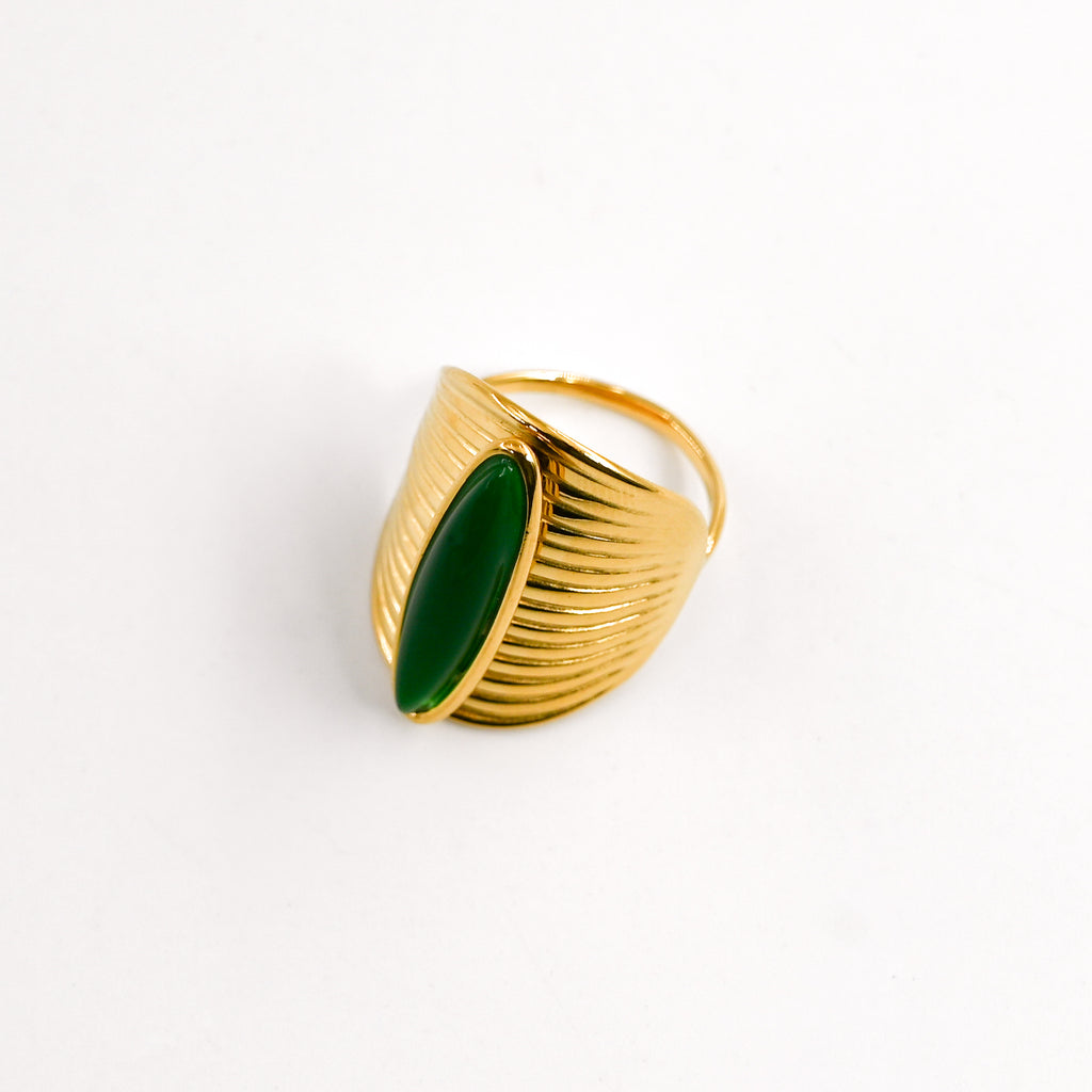 Bague ANARA VERT