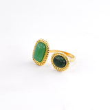 Bague BEKKY JASPE VERT