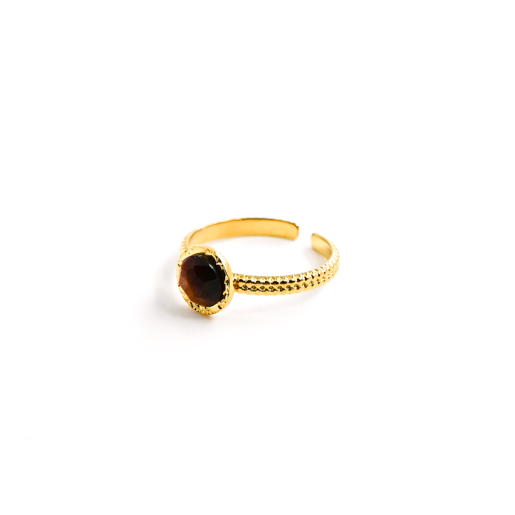 Bague ENRICA OEIL DE TIGRE