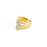 Bague GANIA AVENTURINE VERT