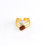 Bague GANIA SABLE ORANGE