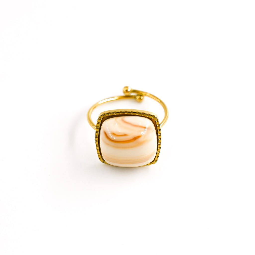 Bague KIRCHA BEIGE