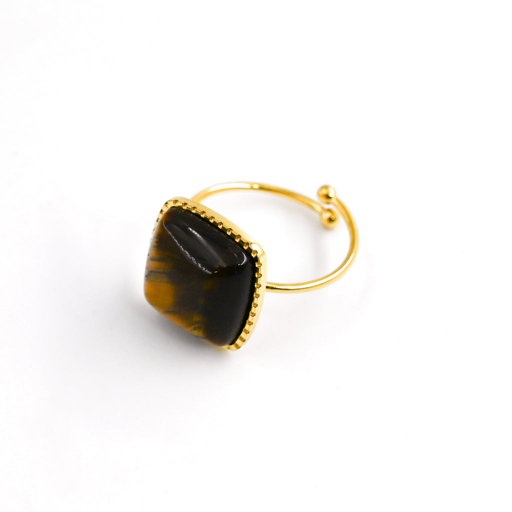 Bague KIRCHA MARRON