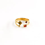 Bague NIHURA ROUGE