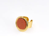 Bague PILEA SABLE D'OR