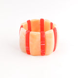 Bracelet EROSO BEIGE ORANGE