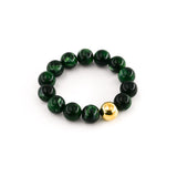 Bracelet EVALD VERT FONCÉ