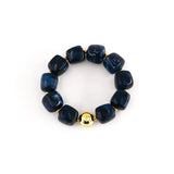 Bracelet ODON CUBE BLEU MARINE
