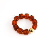Bracelet ODON CUBE MARRON