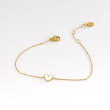 Bracelet SYLWEN COEUR BLANC