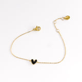 Bracelet SYLWEN COEUR NOIR