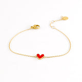 Bracelet SYLWEN COEUR ROUGE