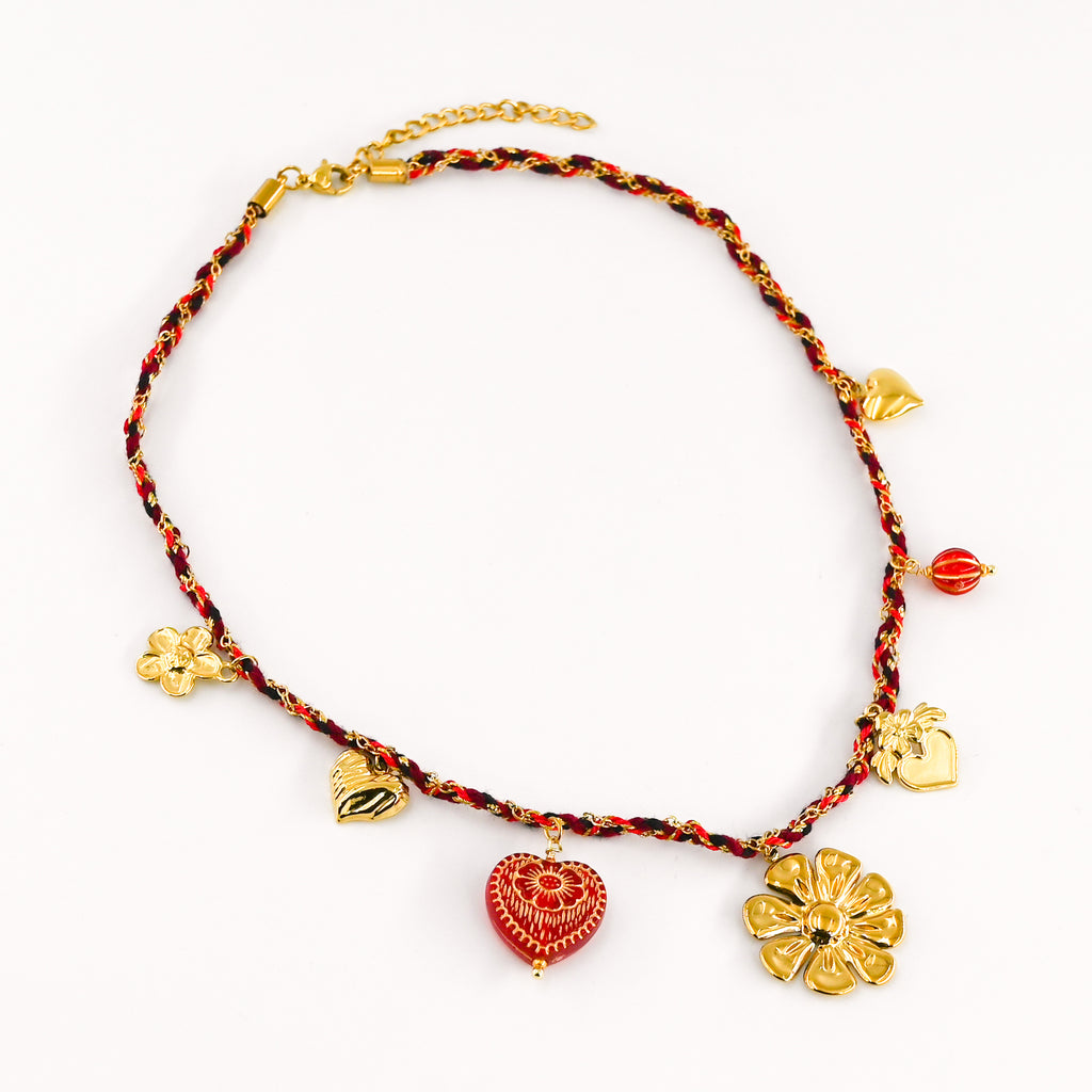 Collier ALIPERT ROUGE