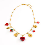 Collier CELINOS ROUGE
