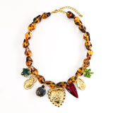 Collier DAJIO MARRON