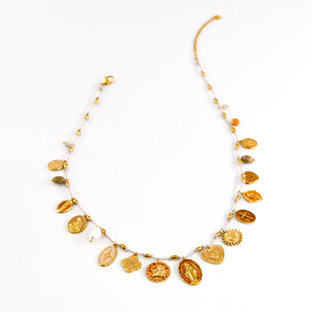 Collier DORIAL BEIGE
