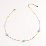 Collier ELYO BLEU
