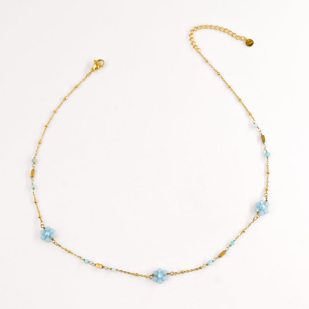 Collier ELYO BLEU