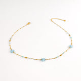 Collier ELYO BLEU