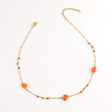 Collier ELYO ORANGE