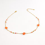 Collier ELYO ORANGE