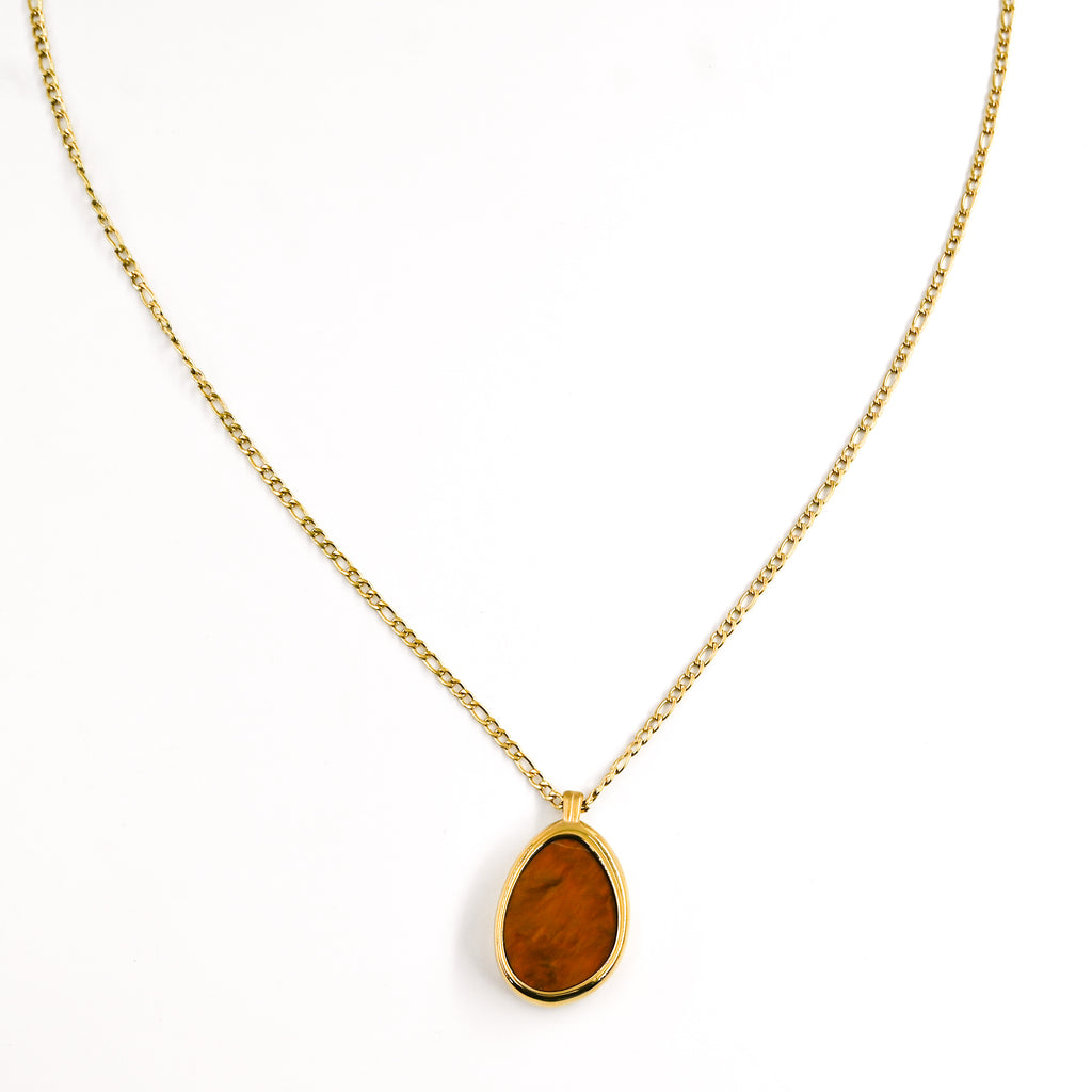 Collier FLONE MARRON