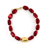 Collier FLORIO ROUGE