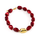 Collier FLORIO ROUGE