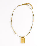 Collier GORALYS VERT OEIL