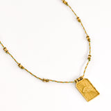 Collier GORALYS VERT OEIL