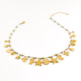 Collier MORESIO BLEU