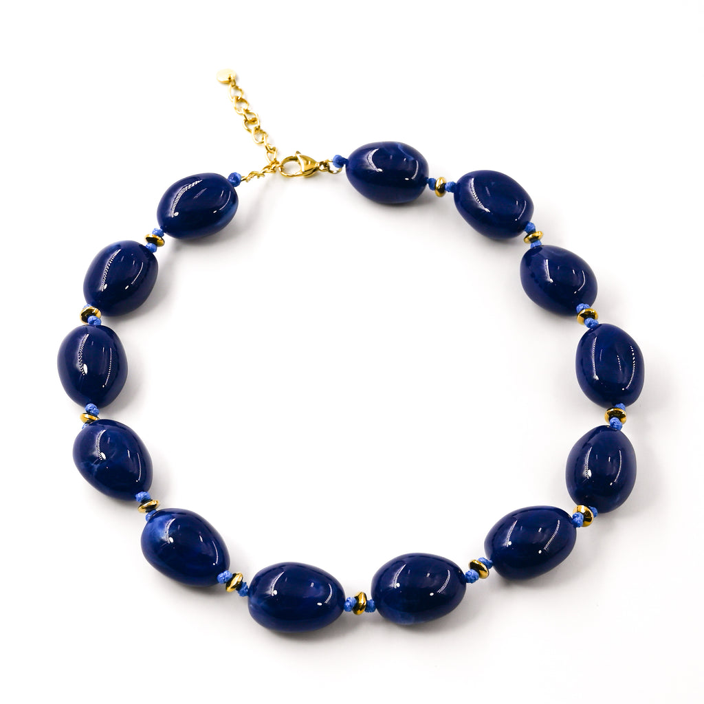 Collier NATHANIEL BLEU