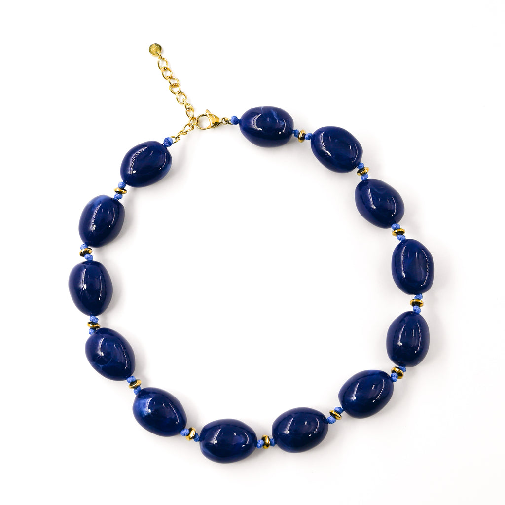 Collier NATHANIEL BLEU