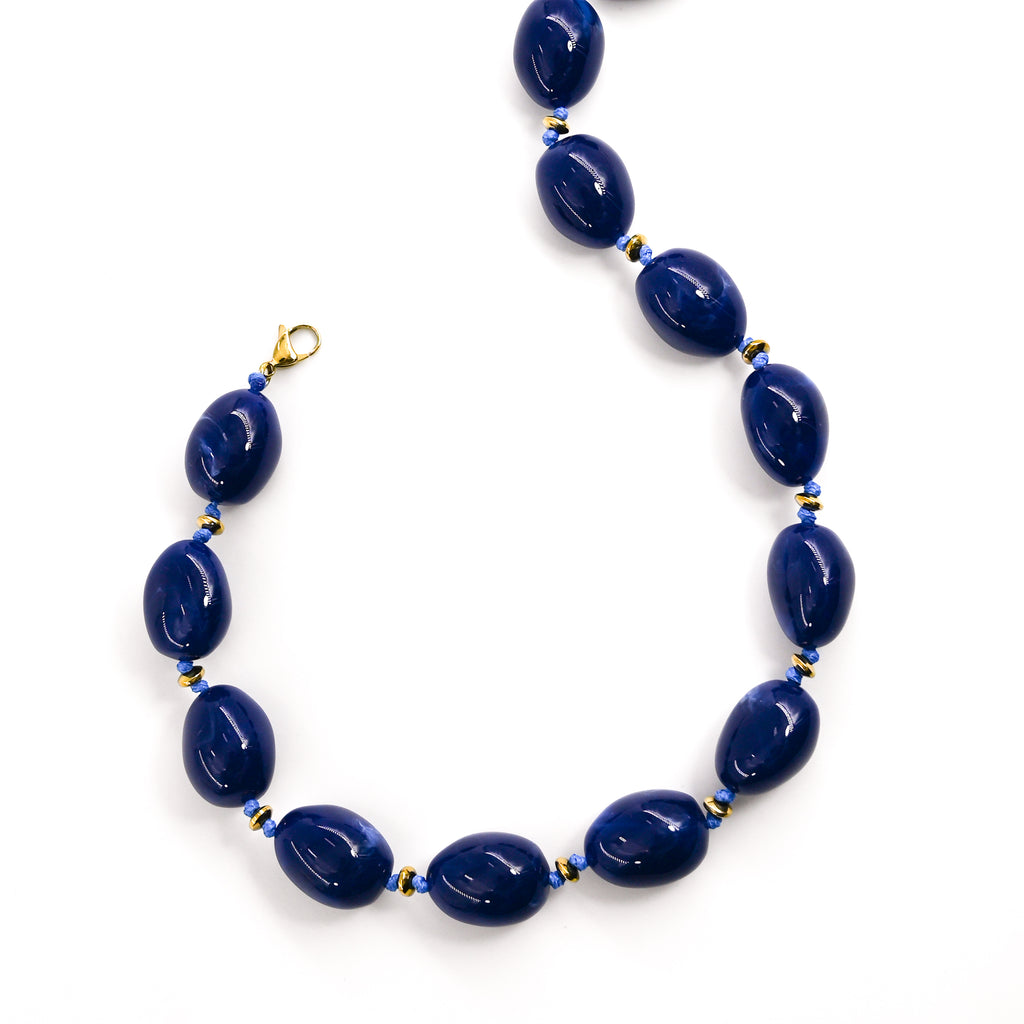 Collier NATHANIEL BLEU