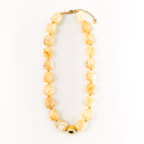 Collier ODON CUBE IVOIRE