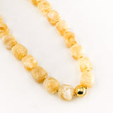 Collier ODON CUBE IVOIRE
