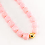 Collier ODON CUBE ROSE